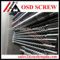 High corrosion resistance single screw barrel for extruder plastic bag machine